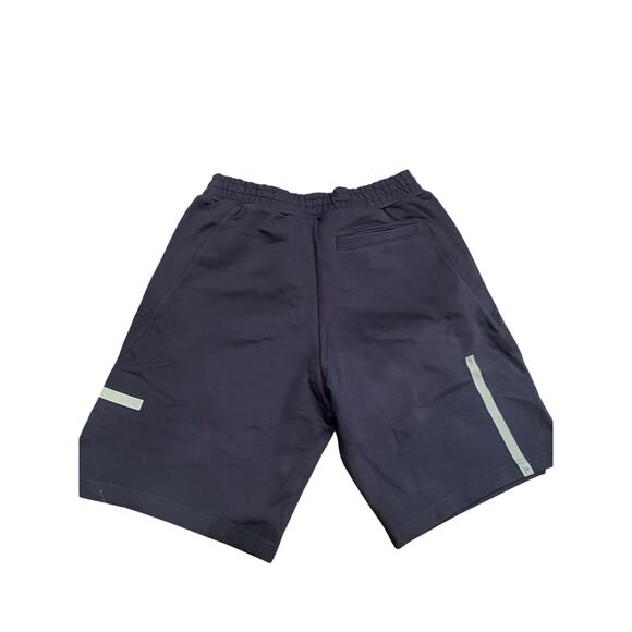 NEW CONVERSE X A COLD WALL ACW Navy Blue COTTON SWEAT SHORTS - Picture 1 of 3